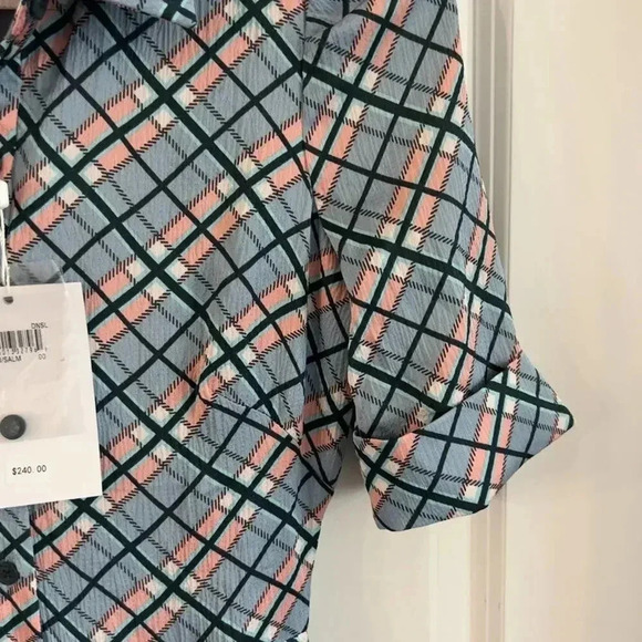 294 Gal Meets Glam Collection Colette Plaid Button Down Maxi Dress - Picture 8 of 9